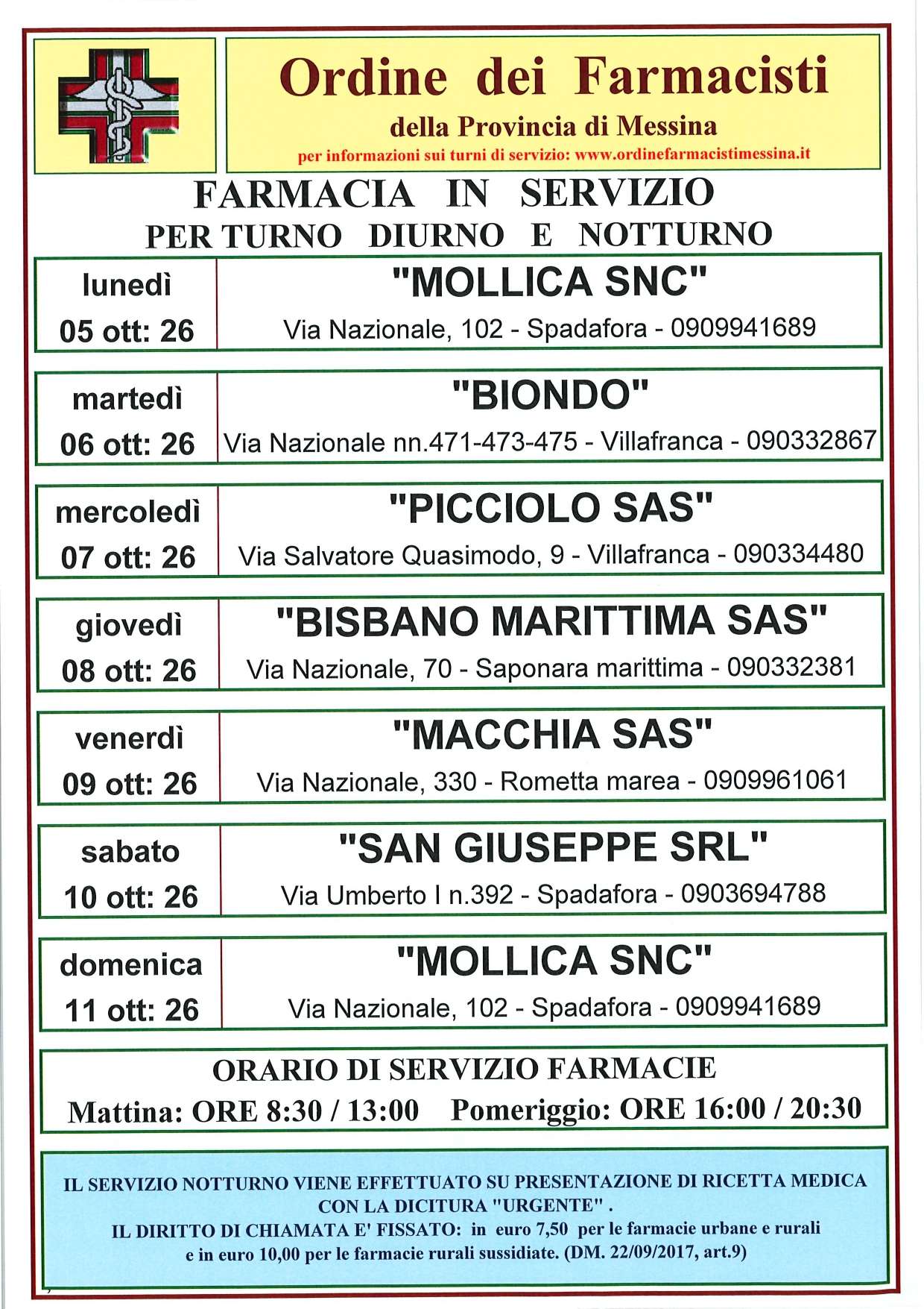 turni di servizio ottobre 2026_page-0001